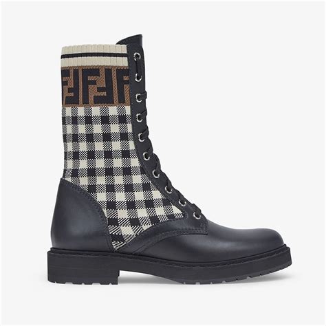 fendi biker boots womens|Fendi rockoko boots.